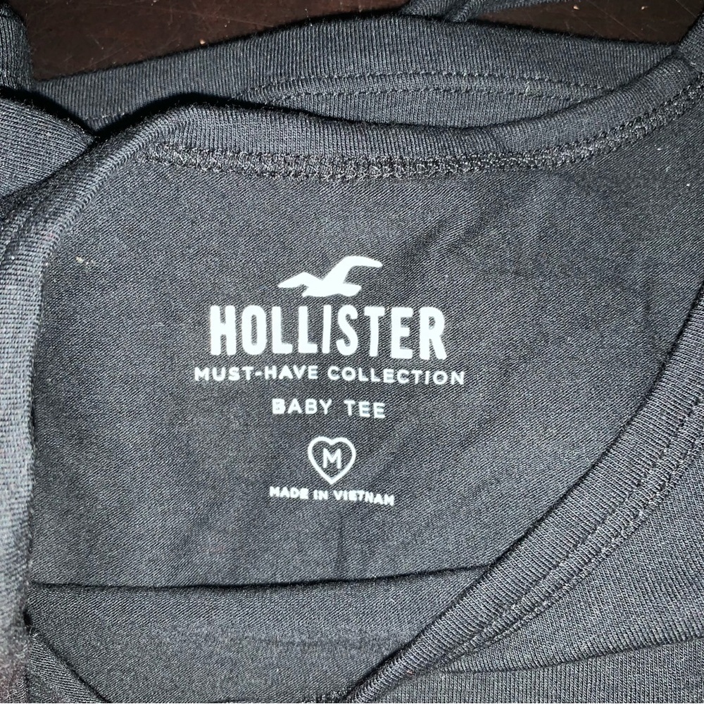 Black medium baby tee - Picture 6 of 7